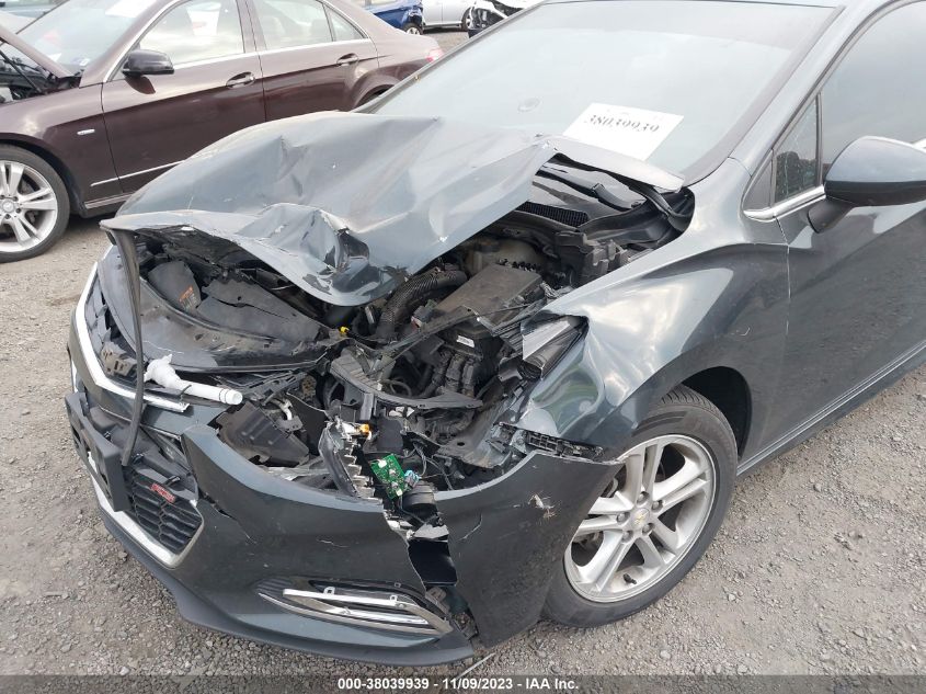 2018 CHEVROLET CRUZE LT - 1G1BE5SM6J7228710