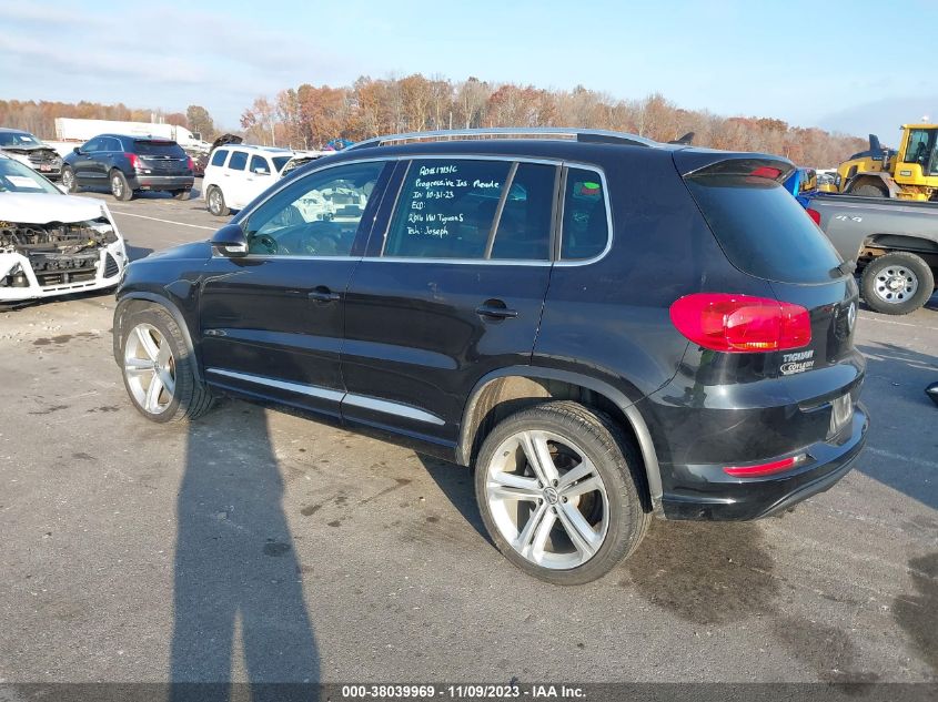 2016 VOLKSWAGEN TIGUAN S/SE/SEL/R-LINE - WVGAV7AX7GW067255