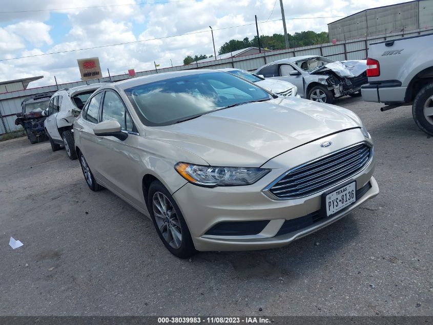 2017 FORD FUSION SE - 3FA6P0H72HR125686