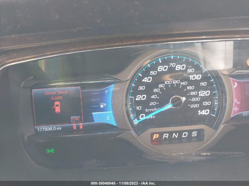 2013 FORD TAURUS LIMITED - 1FAHP2F86DG110805
