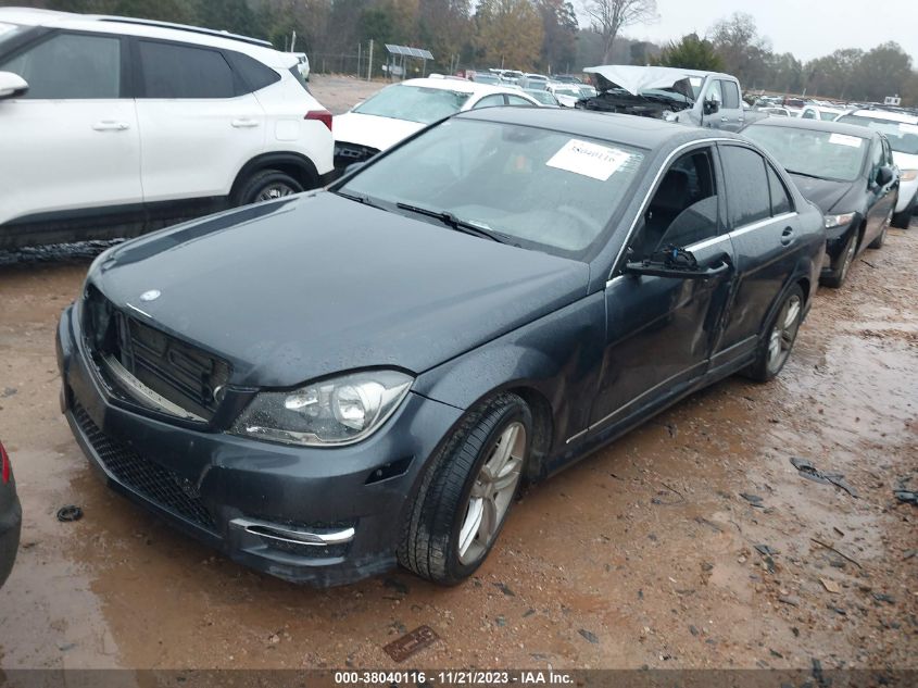 2014 MERCEDES-BENZ C 250 SPORT/LUXURY - WDDGF4HB6EG219091