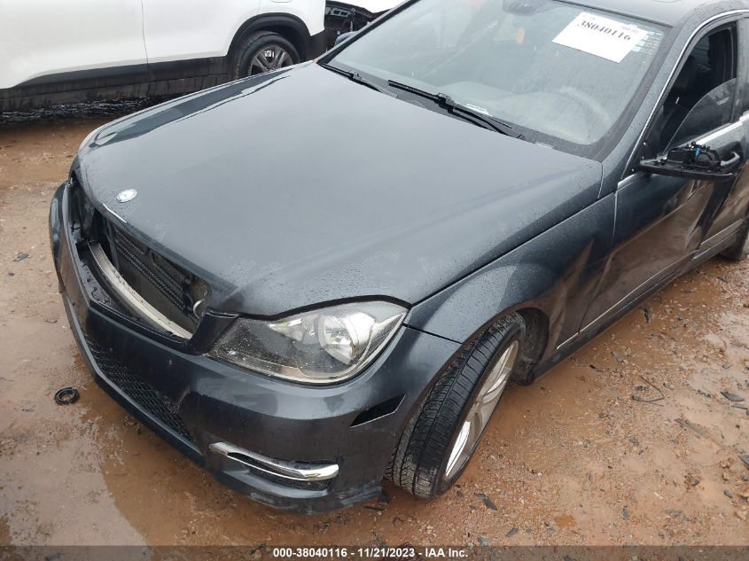 2014 MERCEDES-BENZ C 250 SPORT/LUXURY - WDDGF4HB6EG219091