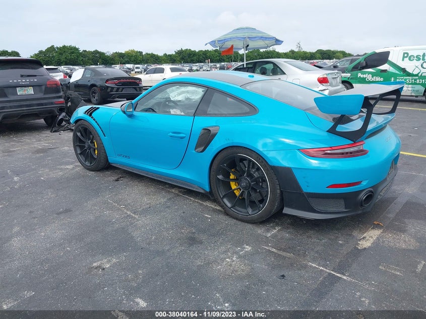 VIN WP0AE2A92KS155235 2019 PORSCHE 911 GT2 RS