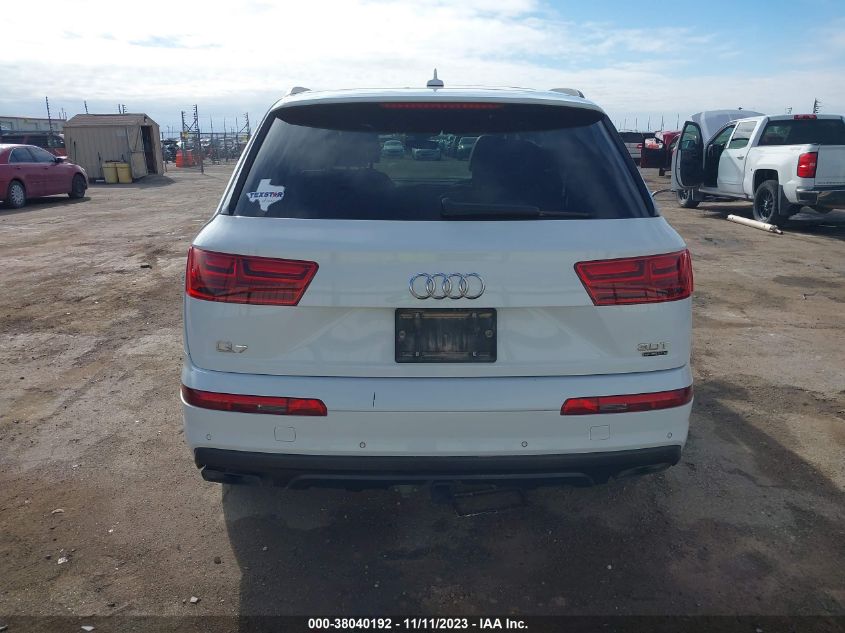 2018 AUDI Q7 3.0T PREMIUM - WA1VAAF76JD043985