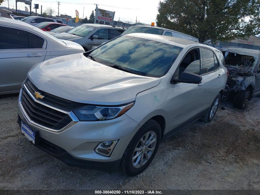 2019 CHEVROLET EQUINOX LS - 3GNAXHEVXKS629643