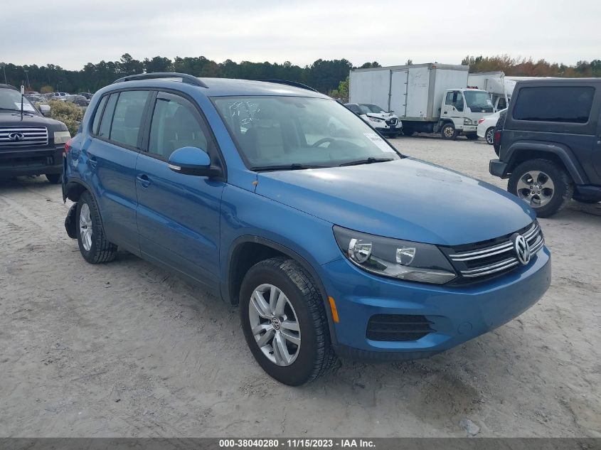 2017 VOLKSWAGEN TIGUAN S/LIMITED - WVGAV7AX3HW501513