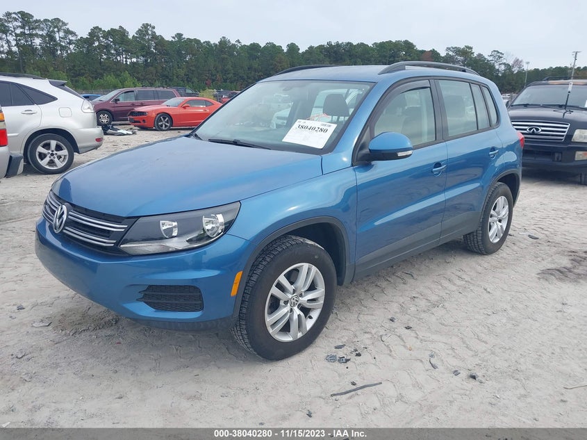 VIN WVGAV7AX3HW501513 2017 VOLKSWAGEN TIGUAN S/LIMITED