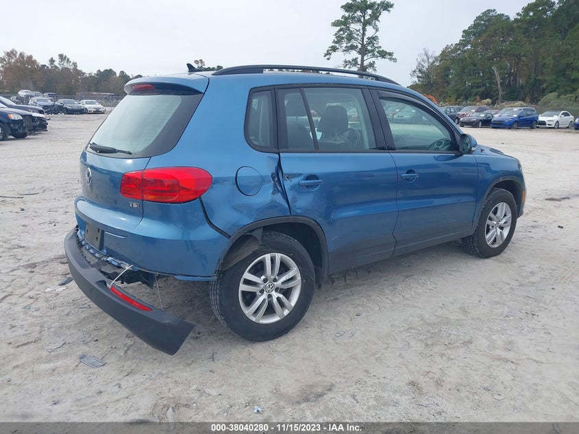 VIN WVGAV7AX3HW501513 2017 VOLKSWAGEN TIGUAN S/LIMITED