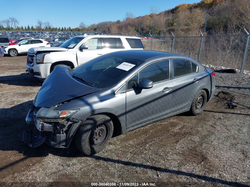 2013 HONDA CIVIC LX - 19XFB2F56DE000312