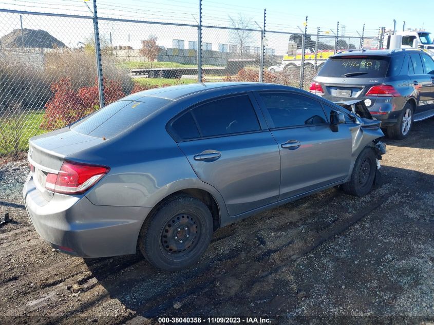 2013 HONDA CIVIC LX - 19XFB2F56DE000312
