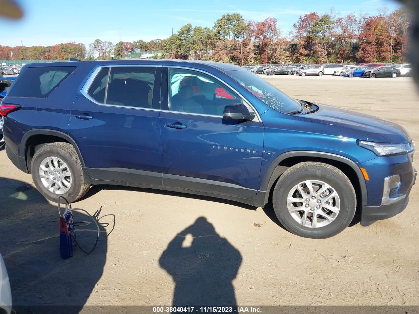 2023 CHEVROLET TRAVERSE LS - 1GNEVFKW7PJ203619