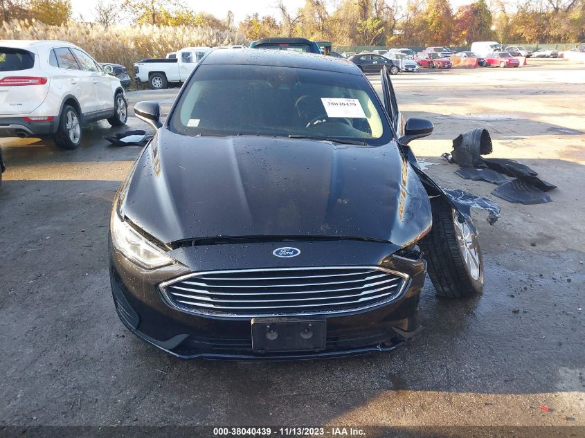 2019 FORD FUSION SE - 3FA6P0HD9KR162974