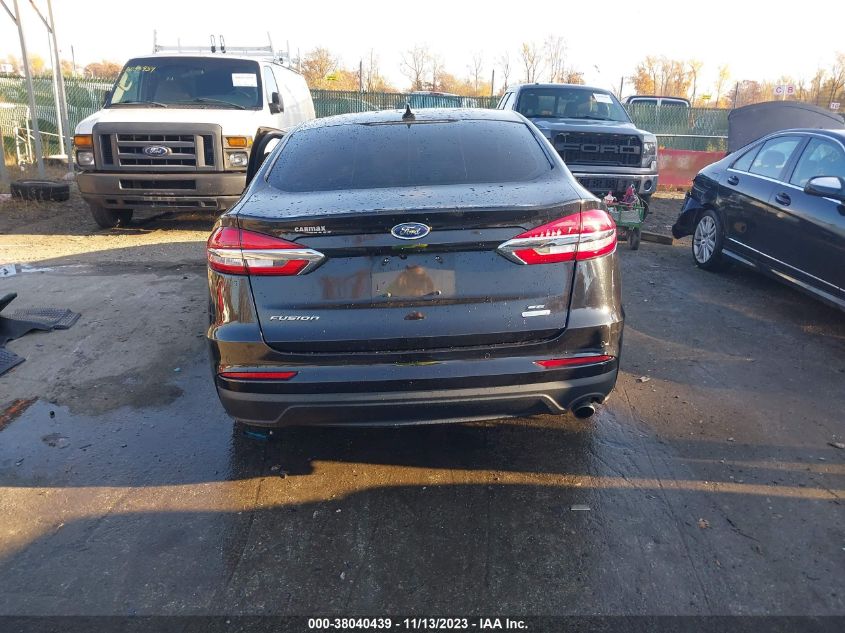 2019 FORD FUSION SE - 3FA6P0HD9KR162974