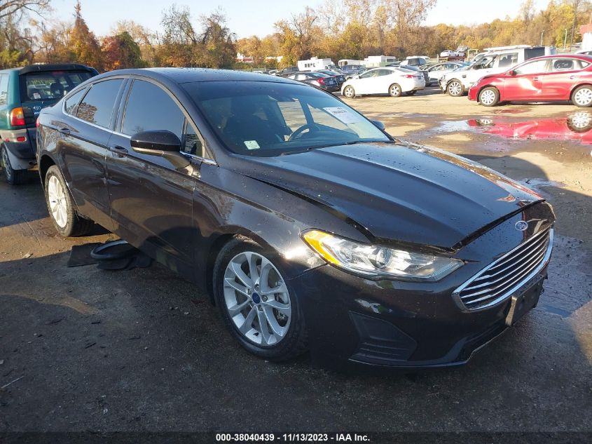 2019 FORD FUSION SE - 3FA6P0HD9KR162974