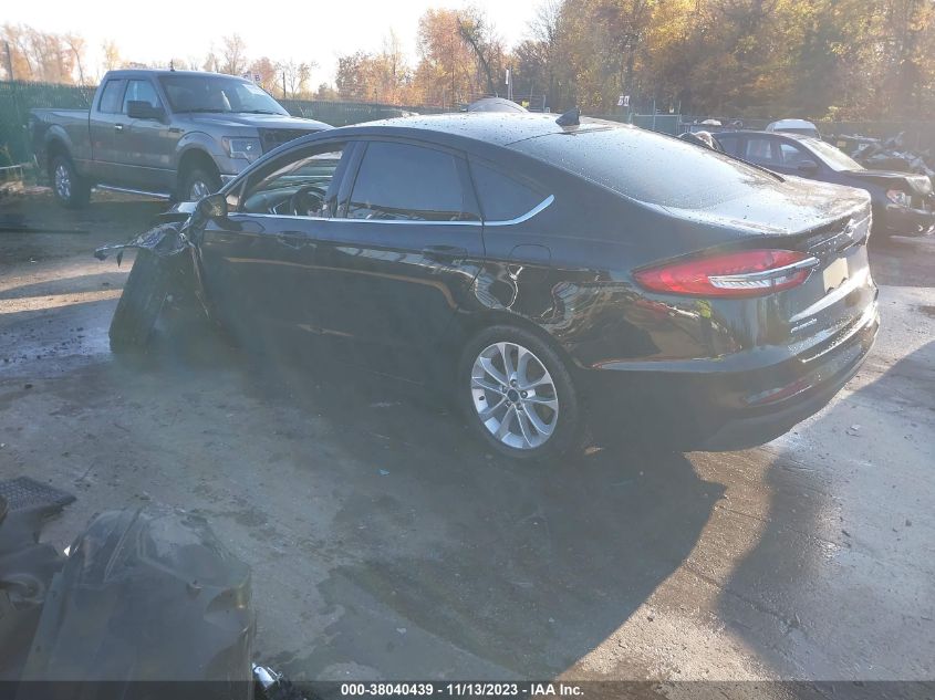 2019 FORD FUSION SE - 3FA6P0HD9KR162974