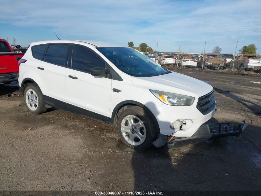 2017 FORD ESCAPE S - 1FMCU0F74HUD10464