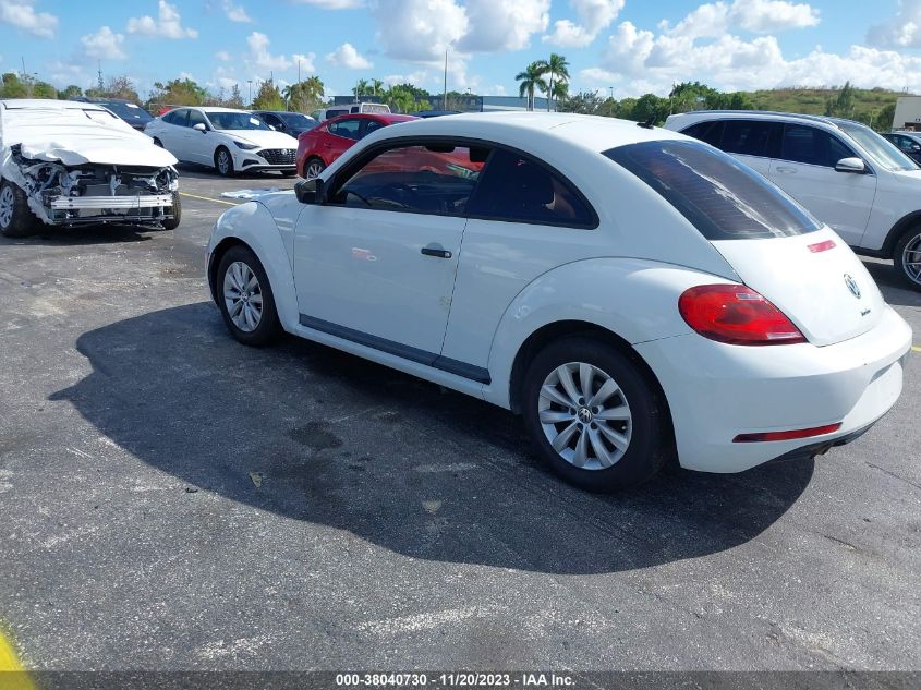 2017 VOLKSWAGEN BEETLE 1.8T FLEET/1.8T S - 3VWF17AT4HM621305