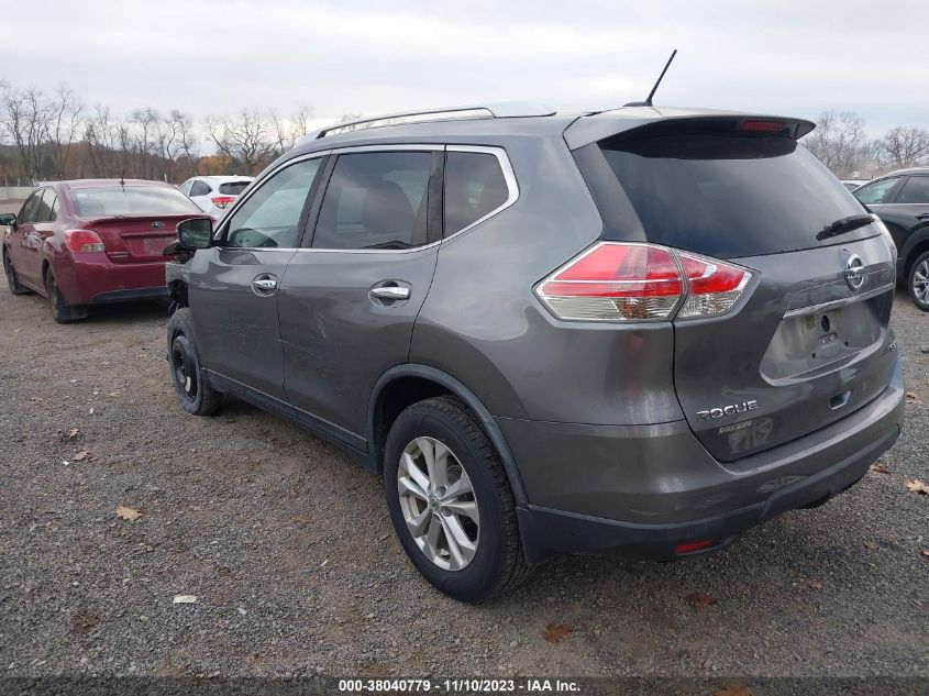 2016 NISSAN ROGUE S/SL/SV - KNMAT2MVXGP689740