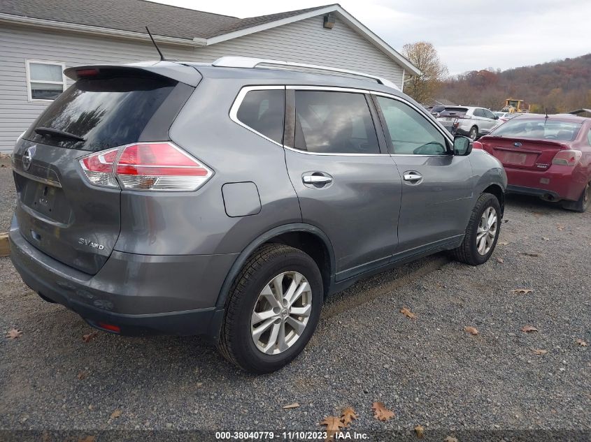 2016 NISSAN ROGUE S/SL/SV - KNMAT2MVXGP689740