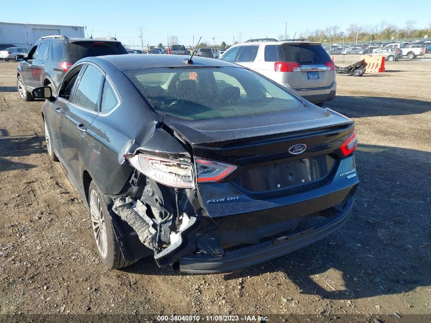 2014 FORD FUSION TITANIUM - 3FA6P0K96ER323905