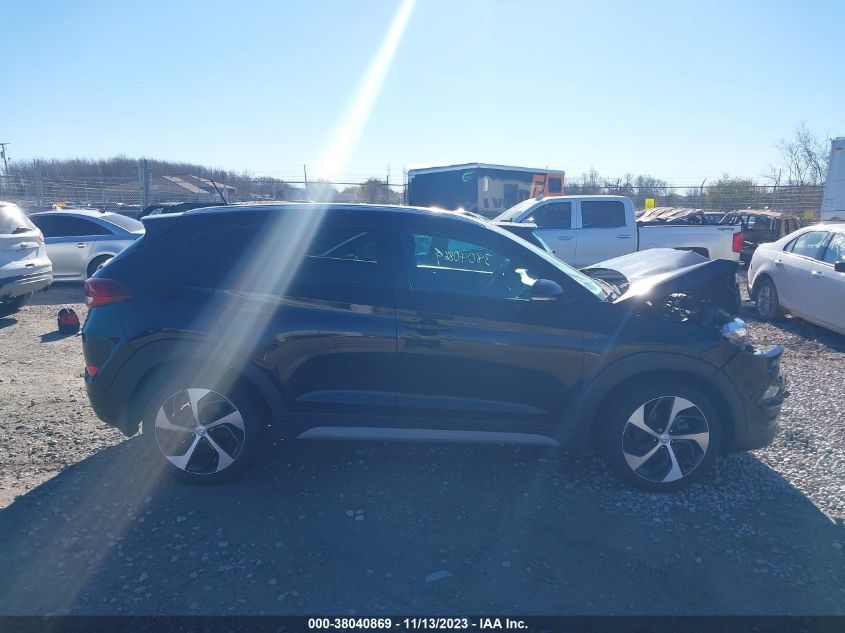 2017 HYUNDAI TUCSON LIMITED/SPORT AND ECO/SE - KM8J3CA25HU598518