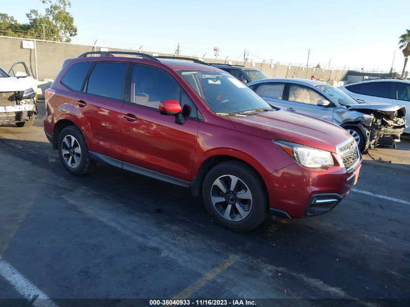 2018 SUBARU FORESTER 2.5I PREMIUM - JF2SJAGC5JH566655