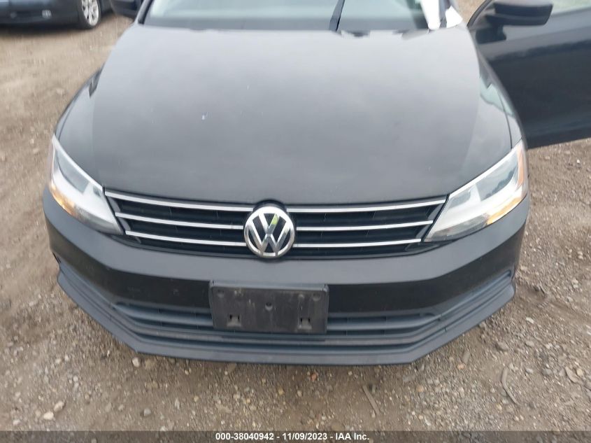 2015 VOLKSWAGEN JETTA SEDAN 2.0L S W/TECHNOLOGY 3VW2K7AJ3FM321245