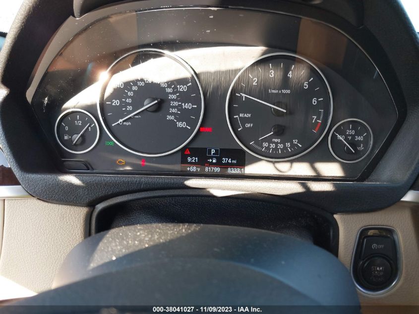 2015 BMW 320I WBA3B1G5XFNT04167