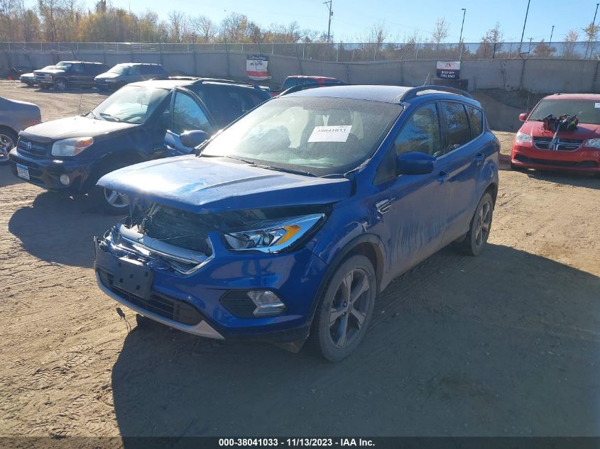 2017 FORD ESCAPE SE - 1FMCU9G91HUB01381