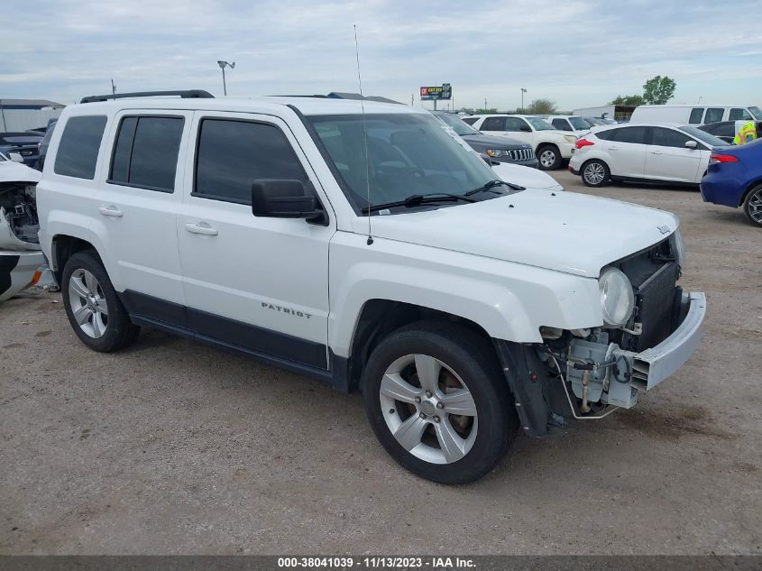 2016 JEEP PATRIOT LATITUDE - 1C4NJPFA1GD640572