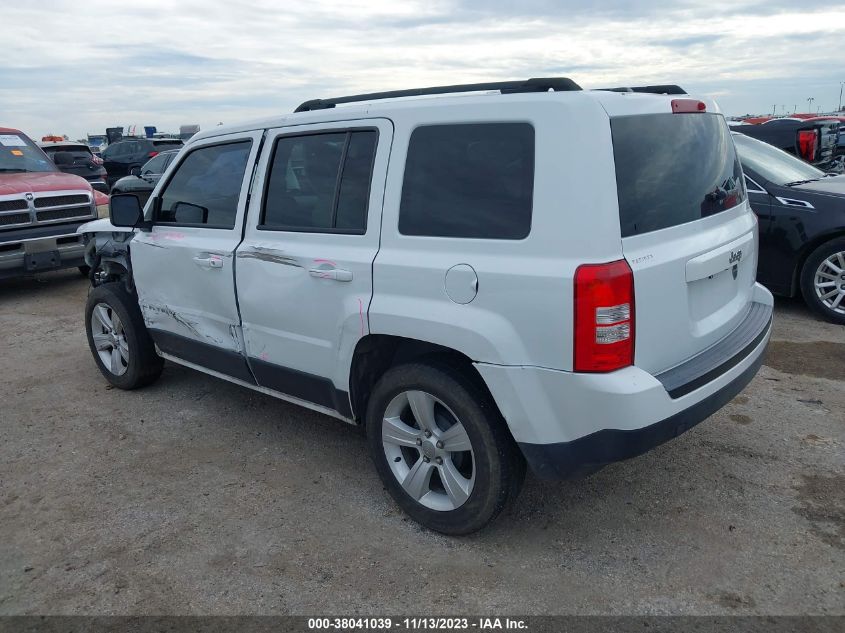 2016 JEEP PATRIOT LATITUDE - 1C4NJPFA1GD640572