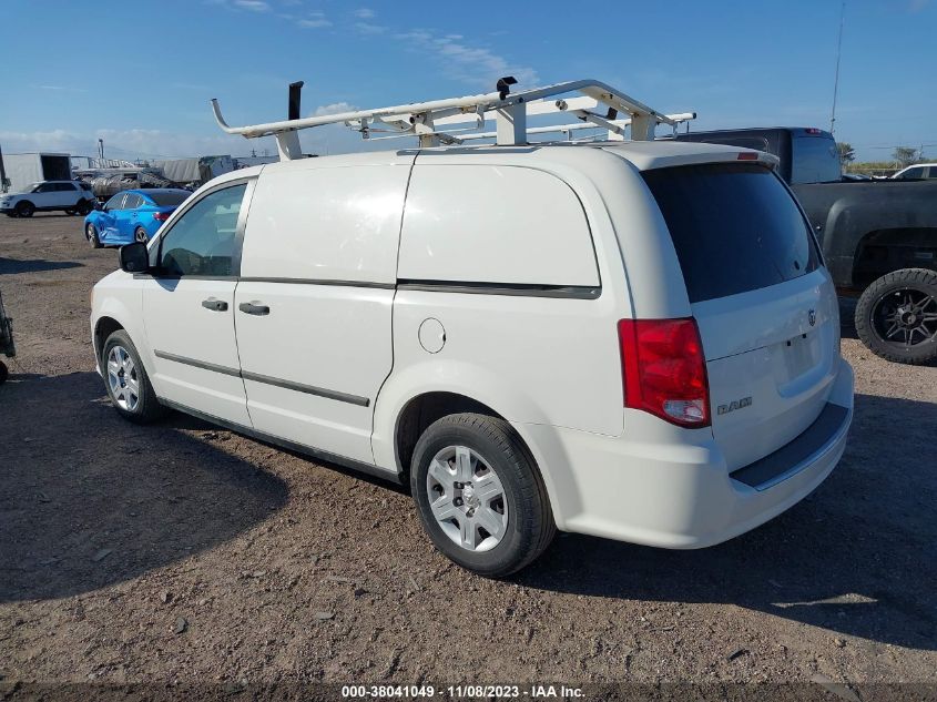 2013 RAM CARGO TRADESMAN 2C4JRGAG0DR672506