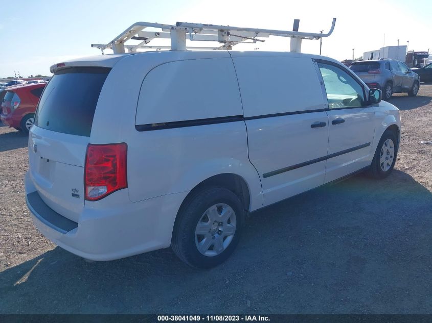 2013 RAM CARGO TRADESMAN 2C4JRGAG0DR672506