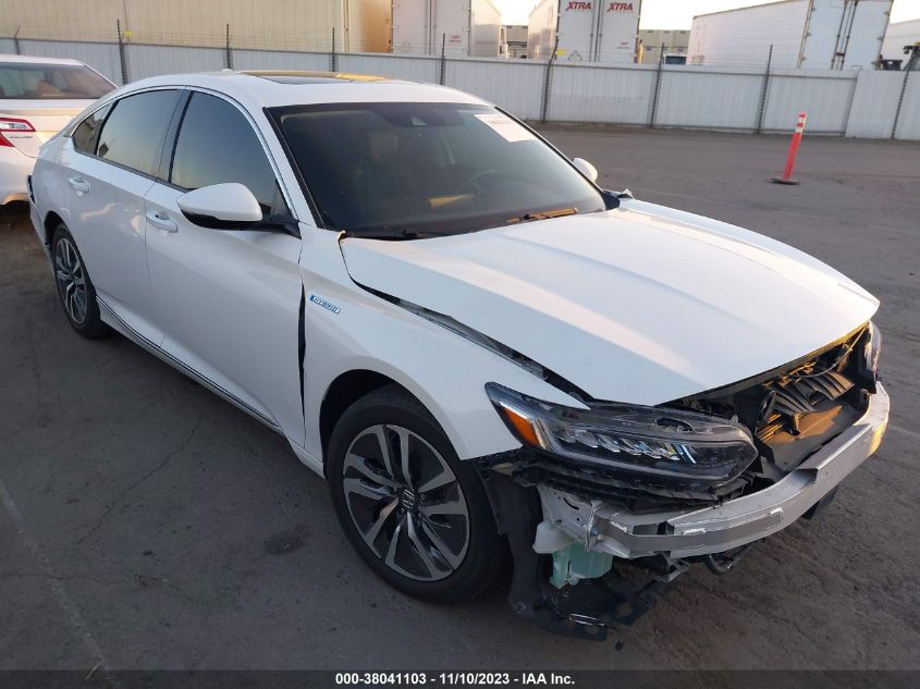2020 HONDA ACCORD HYBRID EX-L - 1HGCV3F54LA010744
