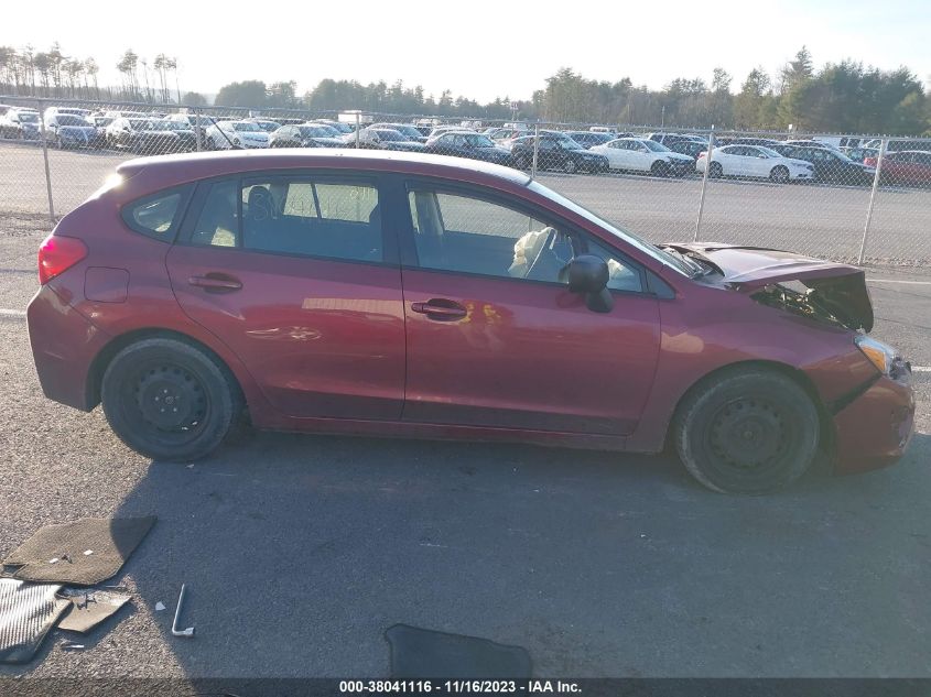 2013 SUBARU IMPREZA 2.0I - JF1GPAA65D2896928