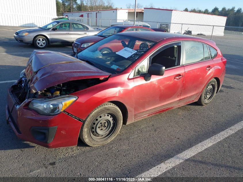 2013 SUBARU IMPREZA 2.0I - JF1GPAA65D2896928