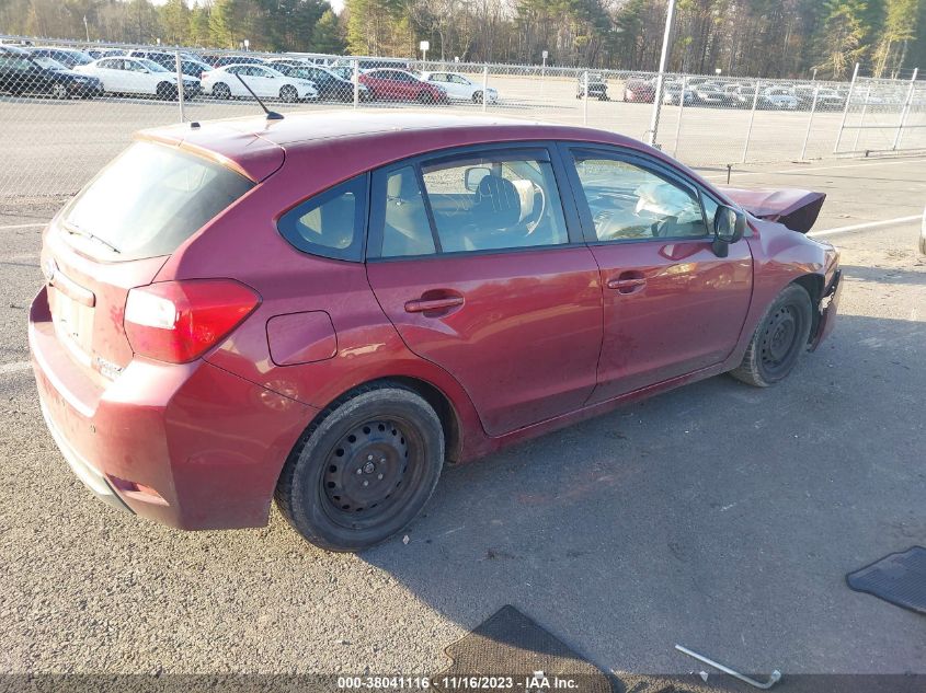 2013 SUBARU IMPREZA 2.0I - JF1GPAA65D2896928