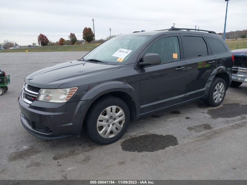 2016 DODGE JOURNEY SE - 3C4PDCAB9GT144132