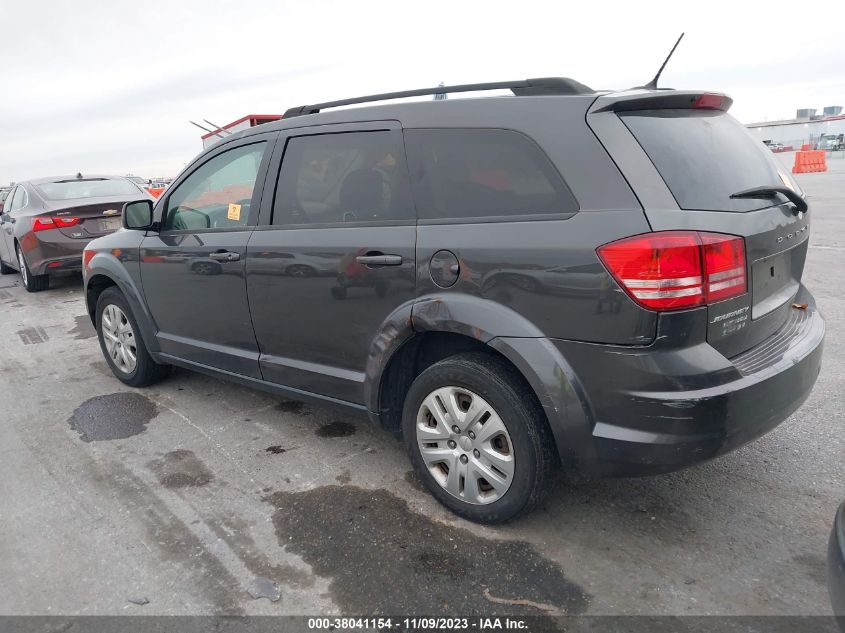 2016 DODGE JOURNEY SE - 3C4PDCAB9GT144132