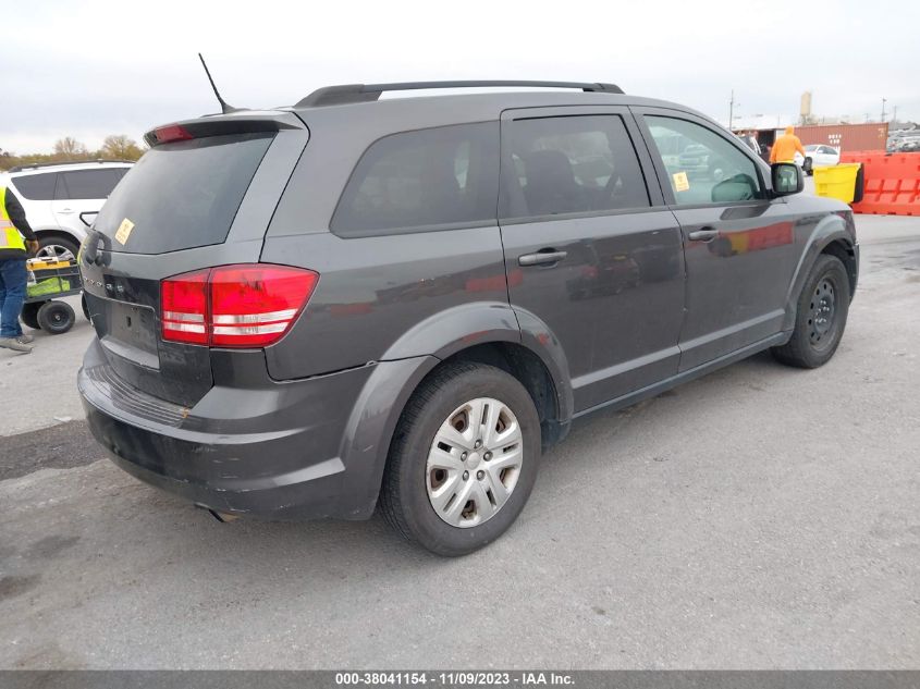 2016 DODGE JOURNEY SE - 3C4PDCAB9GT144132