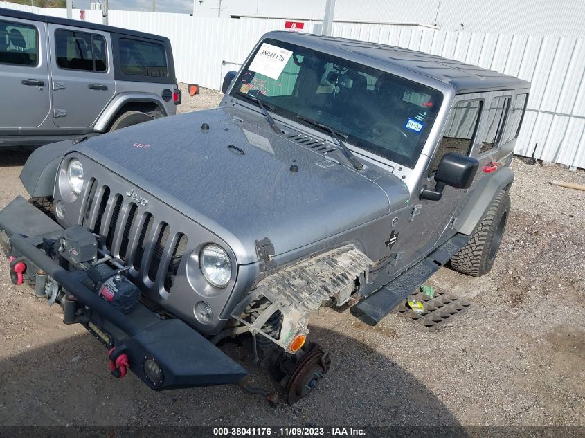 2016 JEEP WRANGLER UNLIMITED SPORT - 1C4HJWDG7GL122440