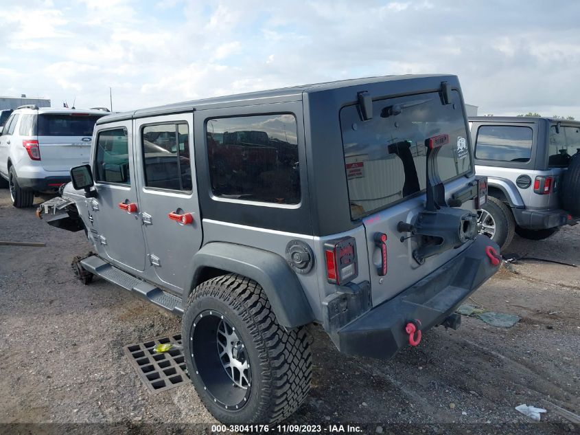 2016 JEEP WRANGLER UNLIMITED SPORT - 1C4HJWDG7GL122440