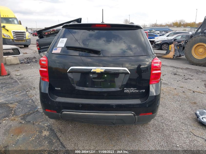 2016 CHEVROLET EQUINOX LTZ - 2GNFLGEK3G6304386