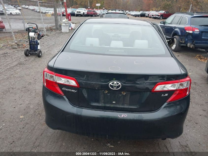 4T4BF1FKXER372646 | 2014 TOYOTA CAMRY