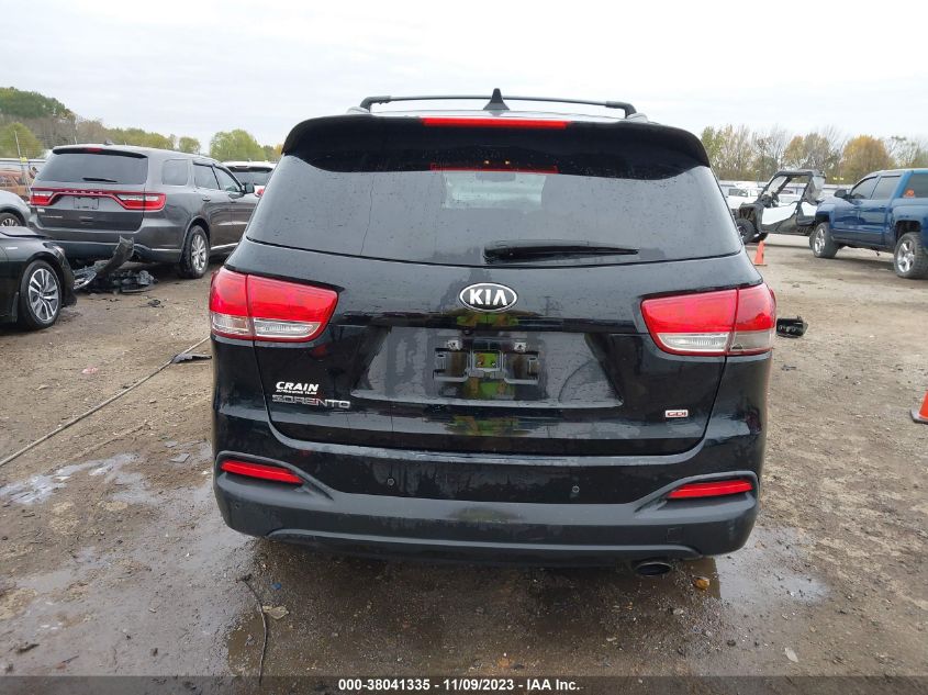 2016 KIA SORENTO 2.4L LX - 5XYPG4A34GG048180