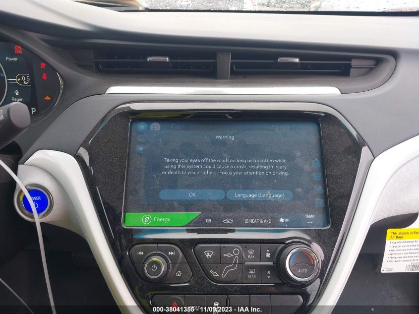 2018 CHEVROLET BOLT EV LT - 1G1FW6S00J4110526