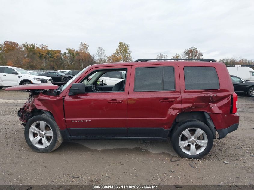 2014 JEEP PATRIOT LATITUDE - 1C4NJRFB2ED512293