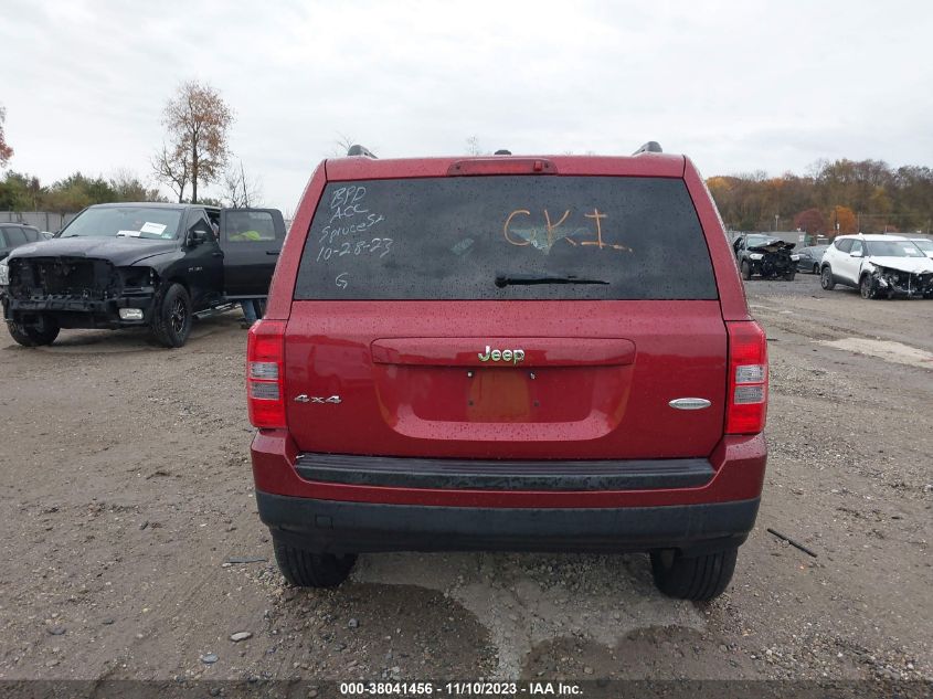 2014 JEEP PATRIOT LATITUDE - 1C4NJRFB2ED512293