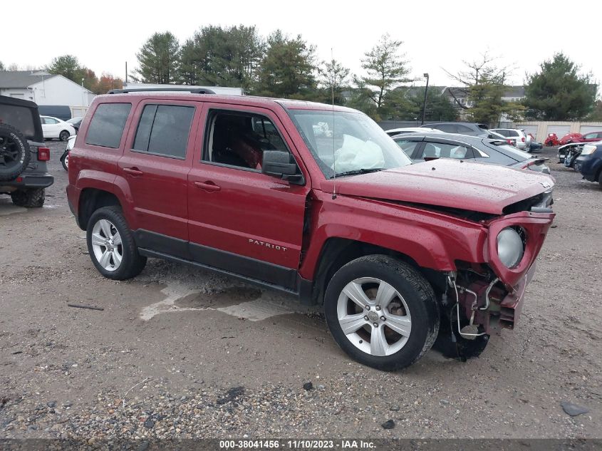 2014 JEEP PATRIOT LATITUDE - 1C4NJRFB2ED512293