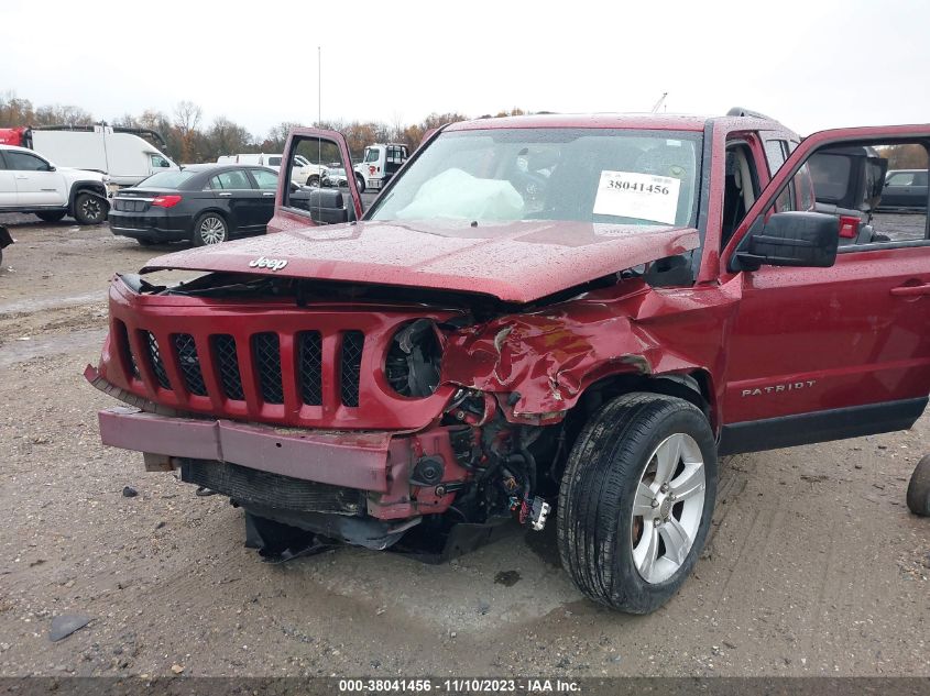 2014 JEEP PATRIOT LATITUDE - 1C4NJRFB2ED512293